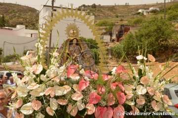 La Breña procesiona a sus patronos con la polémica de la gala Drag Queen aún latente (Foto Francisco Javier Santana)